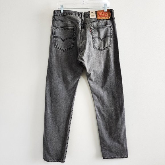 NWT Levi's Mens 501 93 Straight Jeans Mens Size 33x34 90s Distressed - Picture 2 of 6